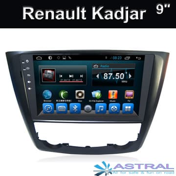 Android GPS Navi Renault Kadjar Kitkat systems Radio Player